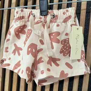 Rylee + Cru 3-6m NWT swim shorts sea life